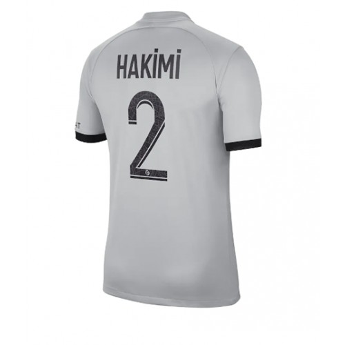Fotbalové Dres Paris Saint-Germain Achraf Hakimi #2 Venkovní 2022-23 Krátký Rukáv